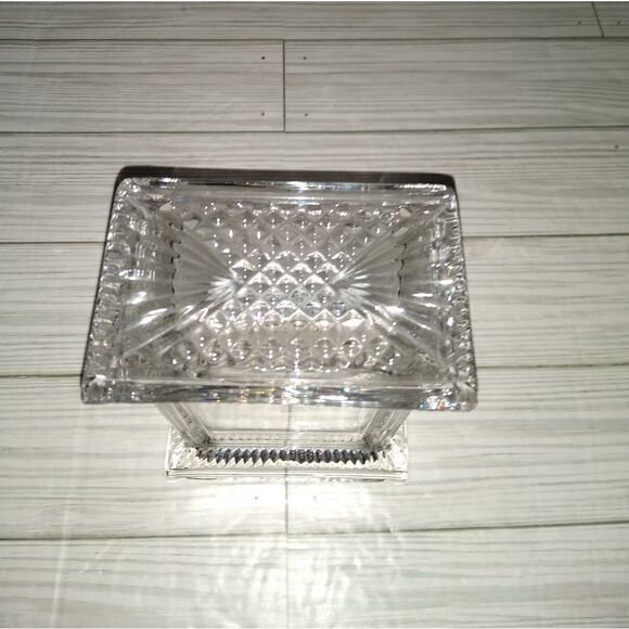 Crystal Legends By Godinger Vintage 24% Lead Crystal Clock Made in West Germany - Picture 2 of 13